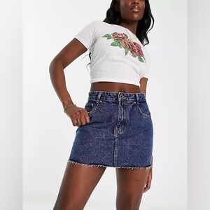 NWOT Pull&Bear Mini Denim Skirt